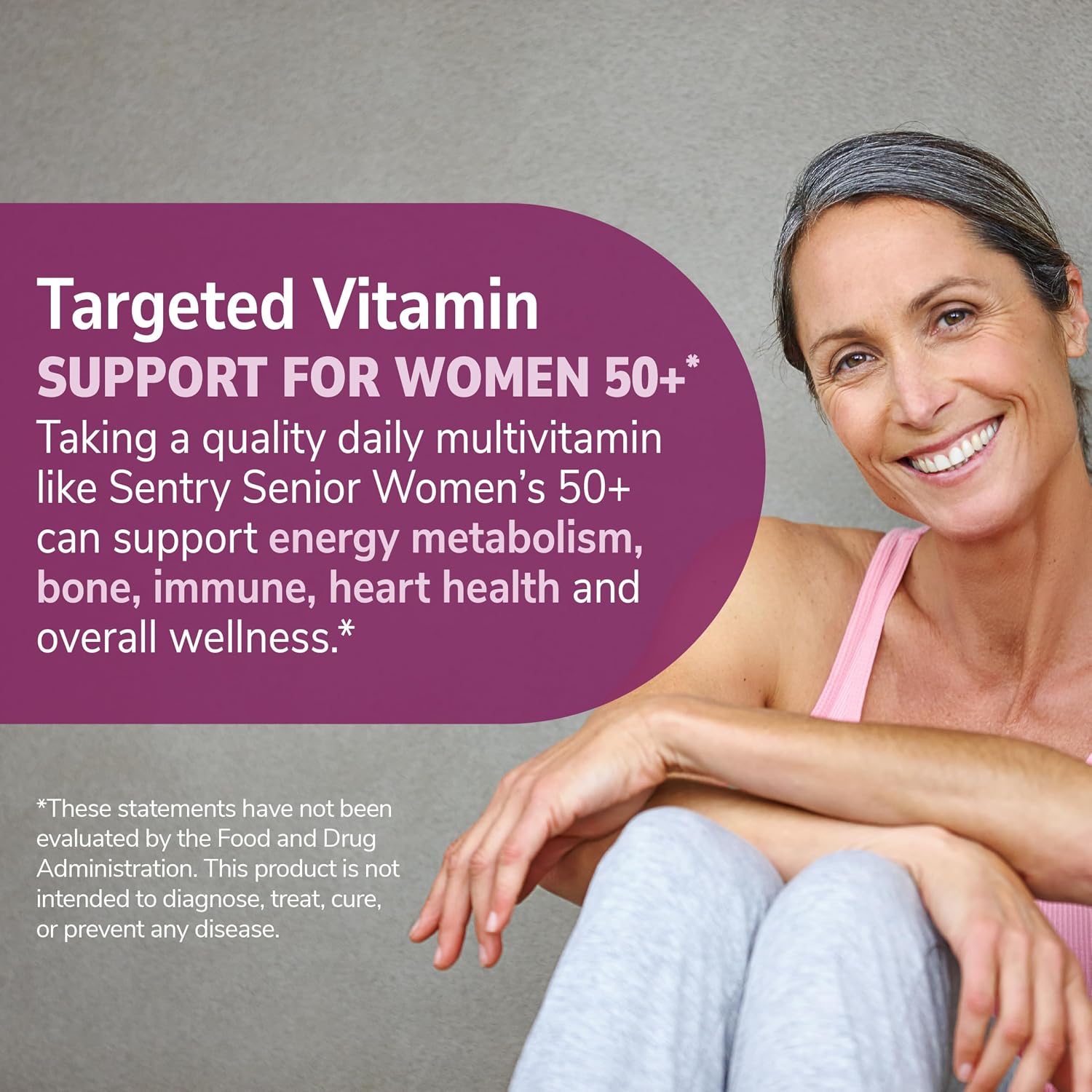 21st Century Sentry Senior Women 50 Plus Multivitamin, 100 Tablets - görsel 4