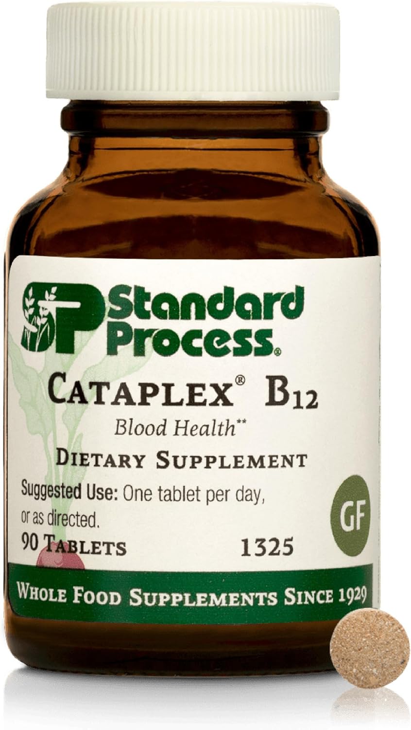 Standard Process Cataplex B12 - Vitamin B12 Supplement - 90 Tablets - görsel 1