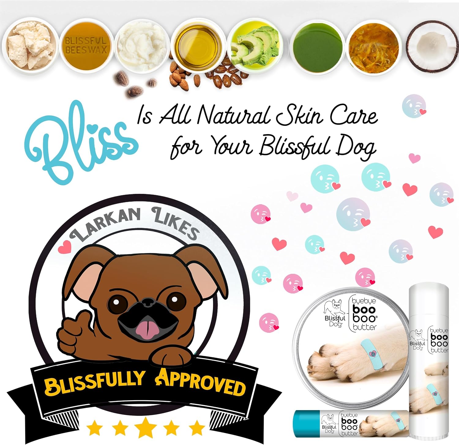 The Blissful Dog 113 g Tin Maltese Booboo Butter - görsel 7