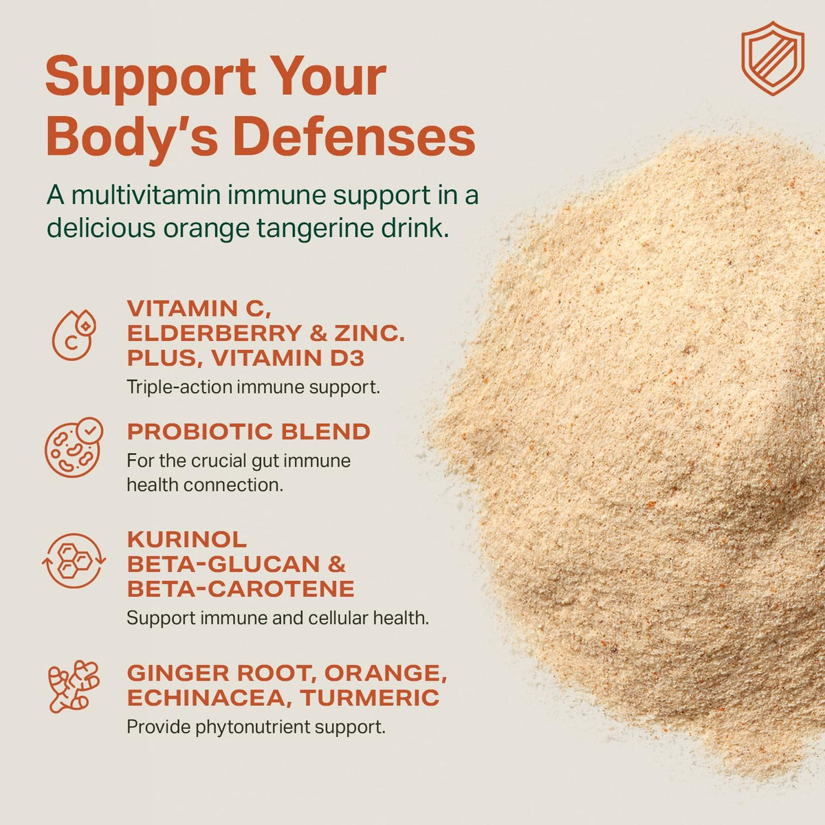 Proper The Oranges Immune Support Supplement – Echinacea purpurea: An herb traditionally used to support the – Image 4