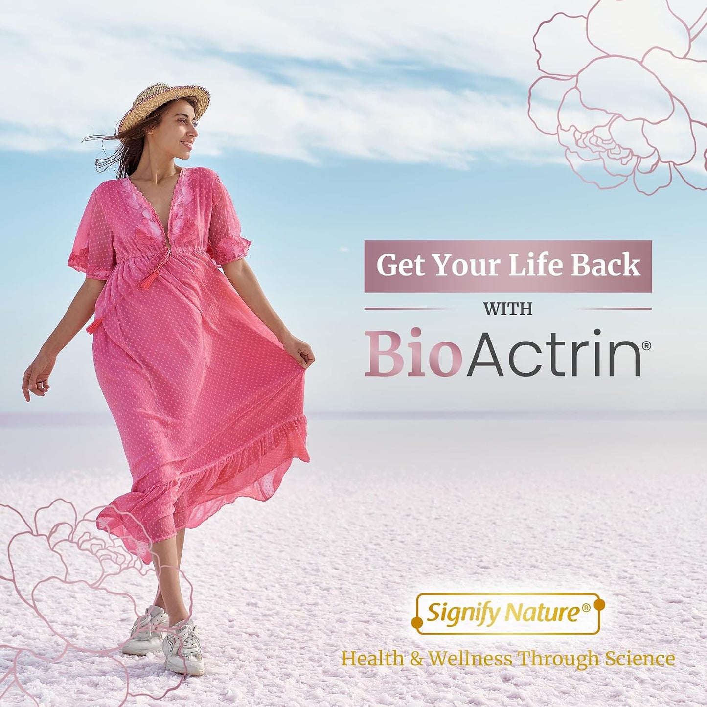 SIGNIFY NATURE Bioactrin Vaginal Probiotics – Bacterial Vaginosis & Yeast Infection Support – 28 Capsules - görsel 7