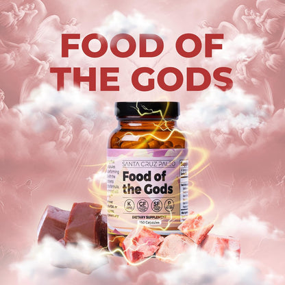 Santa Cruz Paleo Food of the Gods – Grass-Fed Beef Organ Supplement