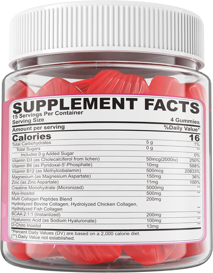 Creatine for Women's Gummies: Micronised – Micronised creatine monohydrate for fast absorption – Image 8