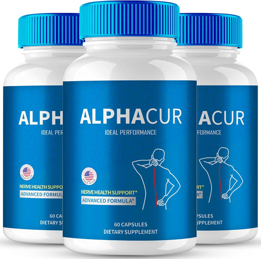 AlphaCur Advanced Formula Capsules – Nerve – Ingredient Transparency: Look for products that clearly list all – Image 1