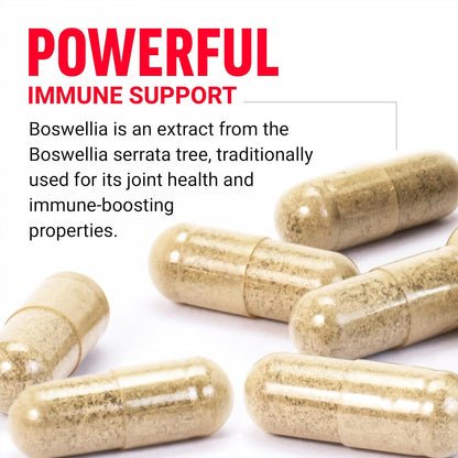 Force Factor Boswellia Extract Capsules – Immune & Joint Support, 120 Count