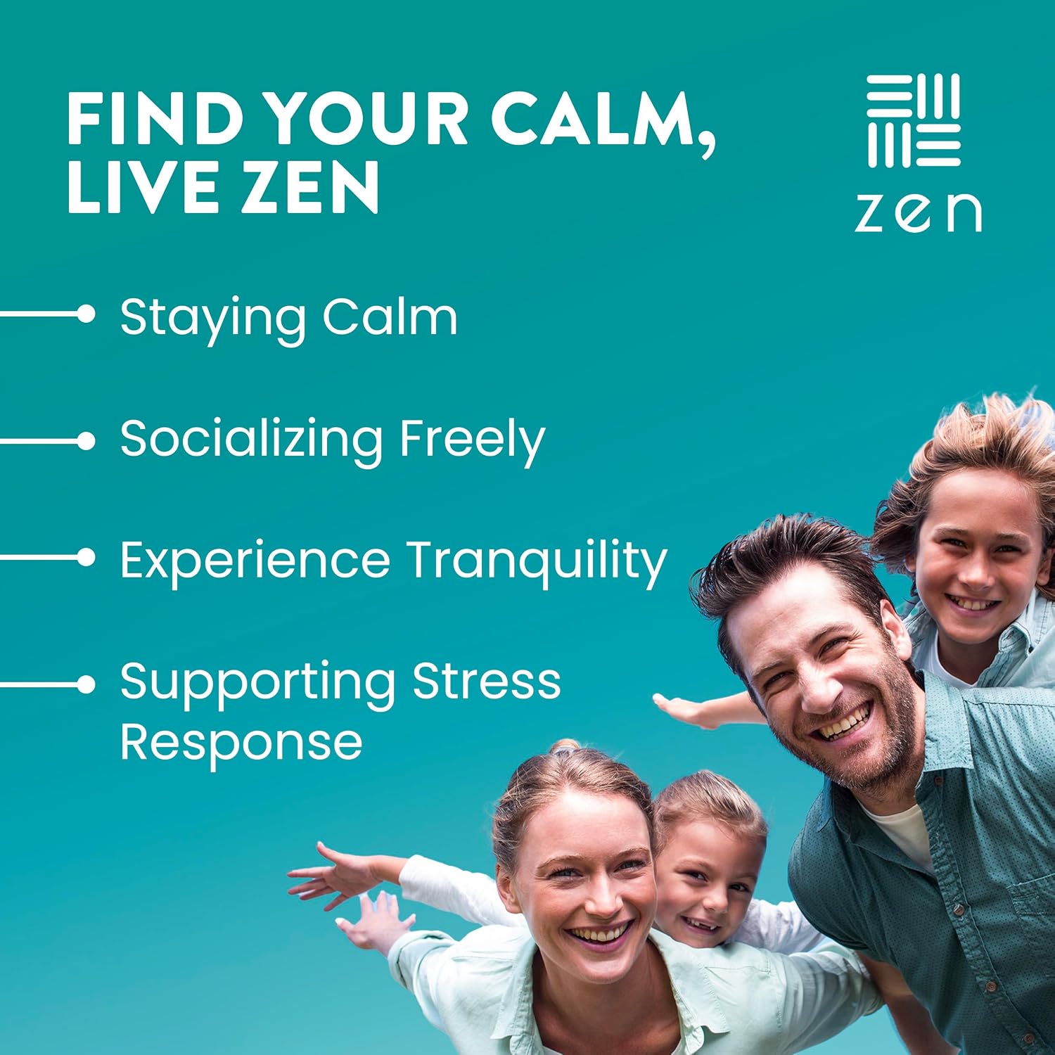 WellPath Zen Stress Relief Supplement + Mood Support - görsel 2