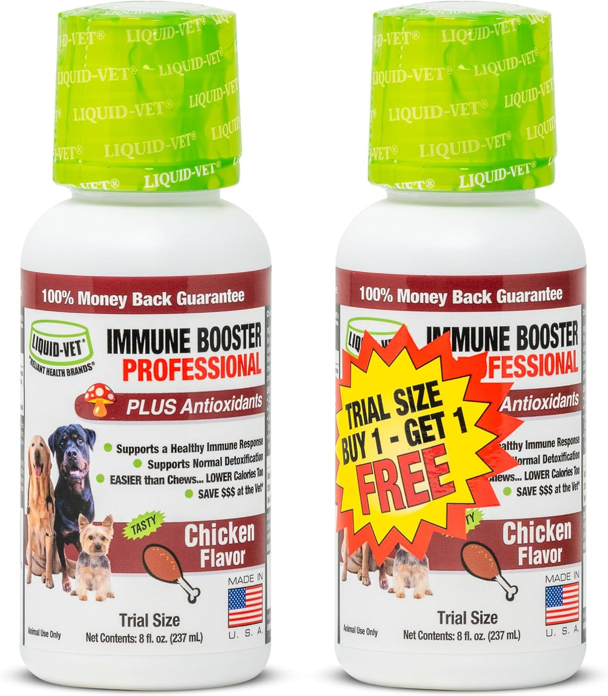 Immune Support for Dogs – Antioxidant – Beta-Glucan : A type of soluble fibre derived from yeast or mushrooms, – Image 1
