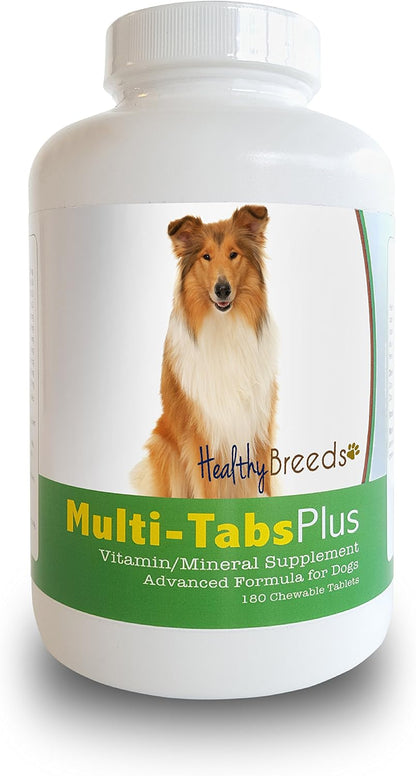 Healthy Breeds Collie Multi-Tabs Plus Chewable Tablets, 180 Count