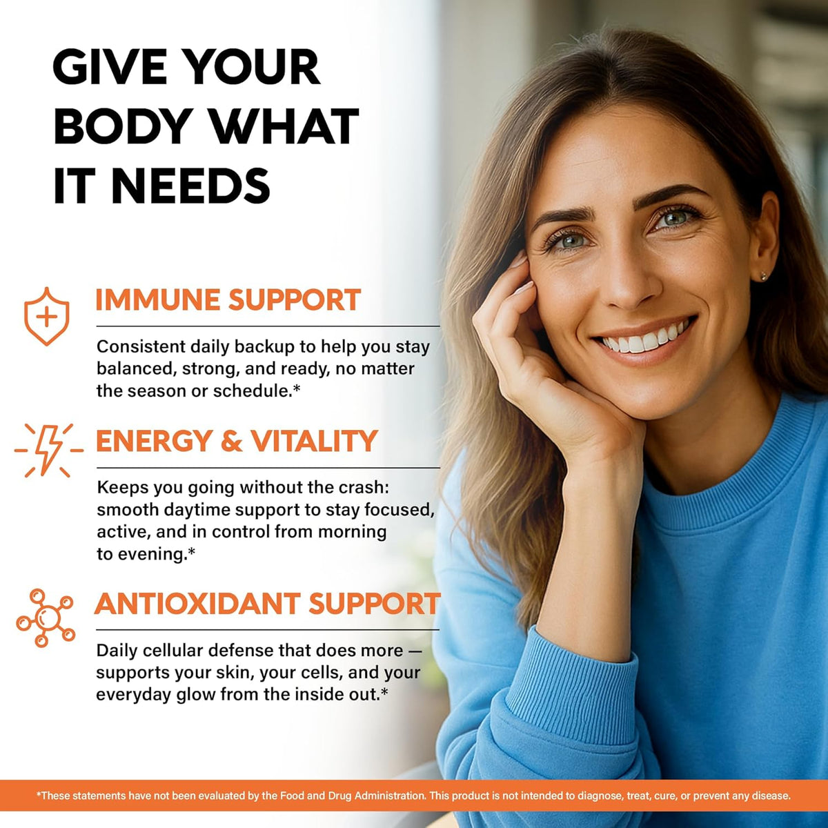 Liposomal Vitamin C 1700 mg – High – Sustained Energy: By supporting normal energy metabolism, this supplement – Image 3