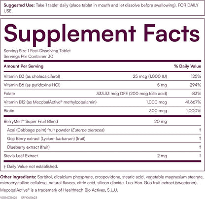 Purity Products MyVitamin B-12 ProClinical – Neurological Health: B12 is essential for maintaining the myelin – Image 2