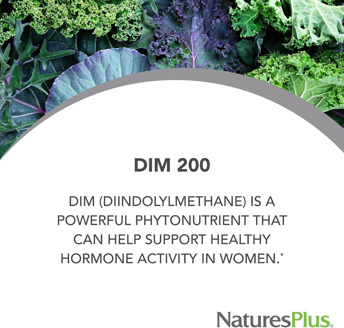 NaturesPlus PRO DIM 200 mg - 60 Capsules - Supports Healthy Estrogen Levels - Non-GM, Vegan & Gluten free - 30 Servings - görsel 2