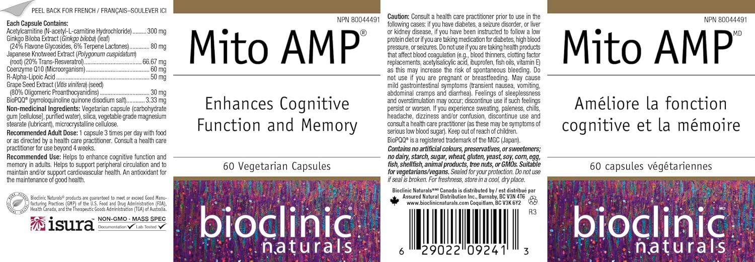 Bioclinic Naturals Mitolife Amp 60 Vcaps - görsel 8