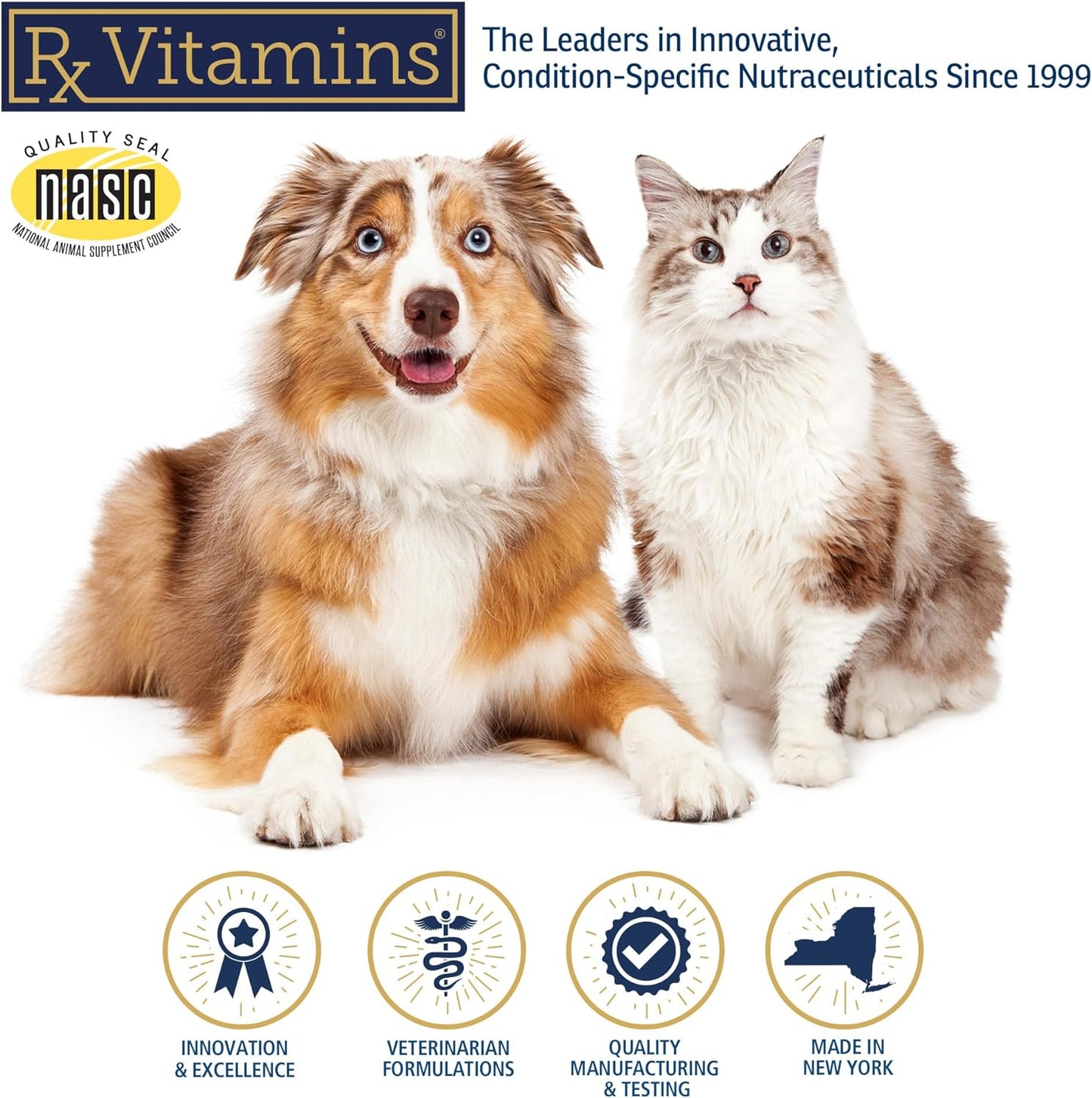 Rx Vitamins Colostrum for Dogs & Cats - Whole Bovine Colostrum Powder - Immune & Digestive Health - 3.52 oz (100g) - görsel 9