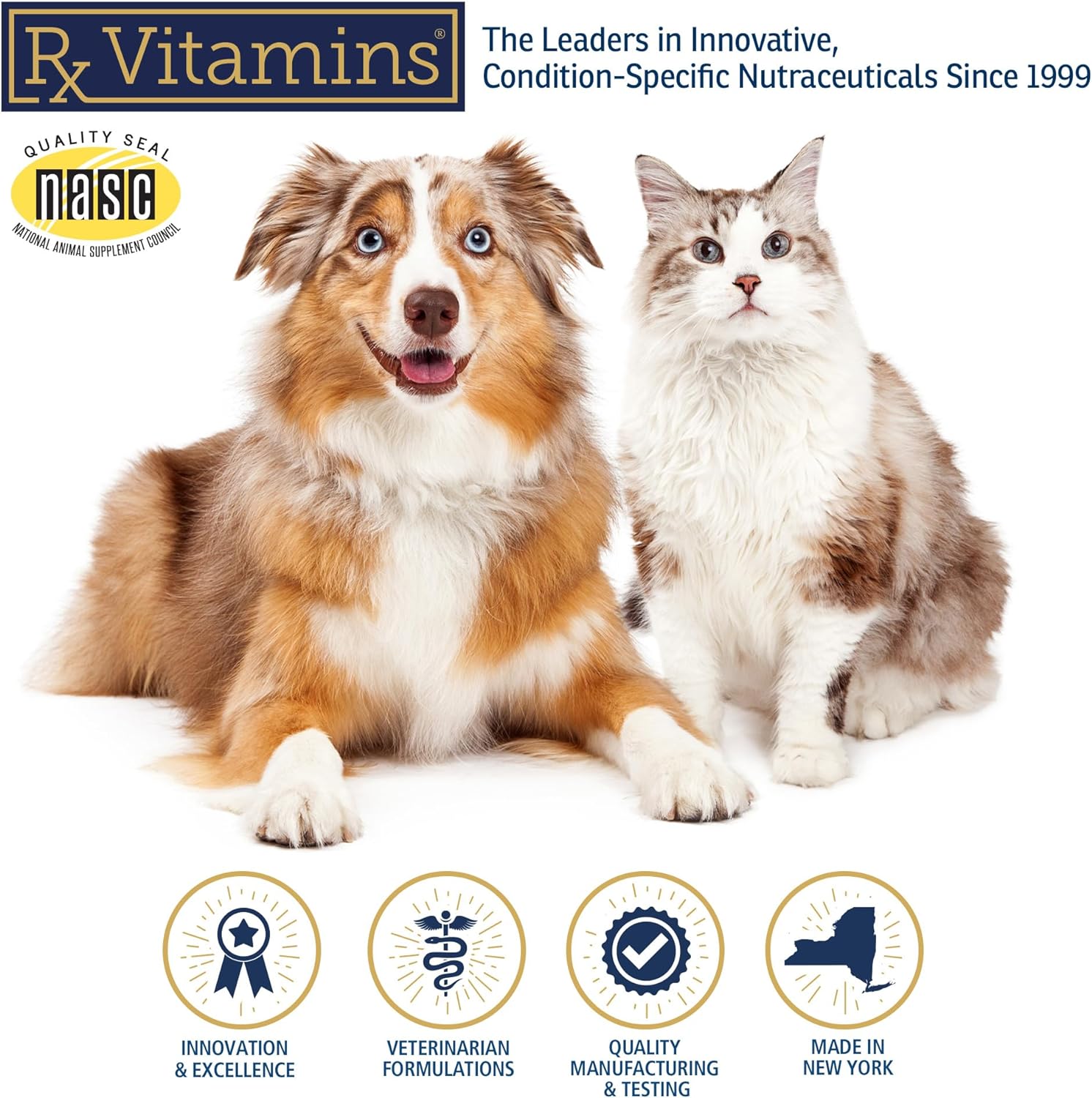 Rx Vitamins Colostrum for Dogs & Cats - Whole Bovine Colostrum Powder - Immune & Digestive Health - 3.52 oz (100g) - görsel 9