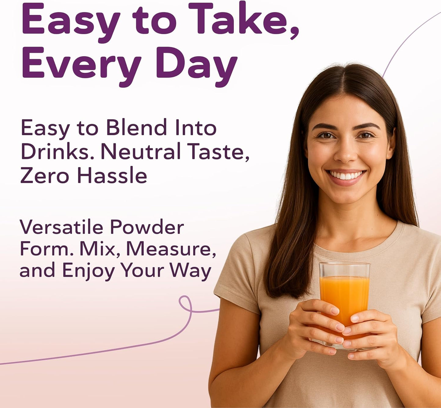 QSTA Myo-Inositol & D-Chiro Inositol Supplement for Women 4100mg (40:1 Ratio) – 9-in-1 Hormonal and Metabolic Support with Myoinositol. Inositol Powder Supplement for Hormone Balance and Female Support - görsel 4