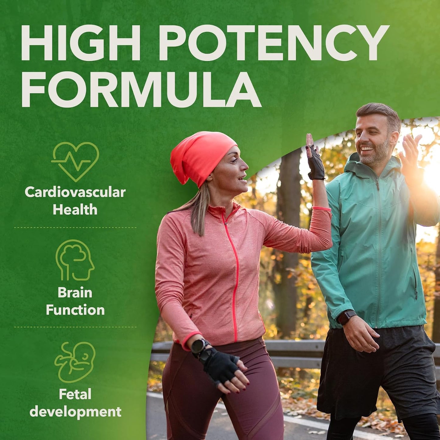 PlantFusion Vegan High Potency Methylfolate 5-MTHF – Fast Acting Sublingual Lozenges – 60 Count - görsel 4