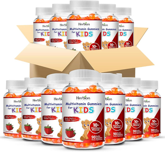 HERBION Naturals Multivitamin Gummies for – Vitamin C: May help support immune function and skin health. – Image 1