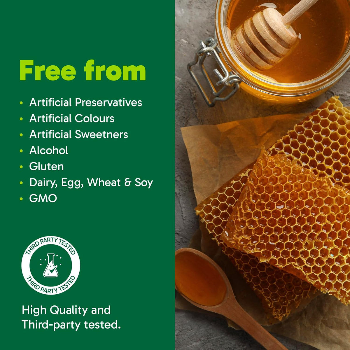 Organika Bee Propolis Tincture (30 mL) - Vegan Propolis Extract for Throat and Immune Support – Image 4