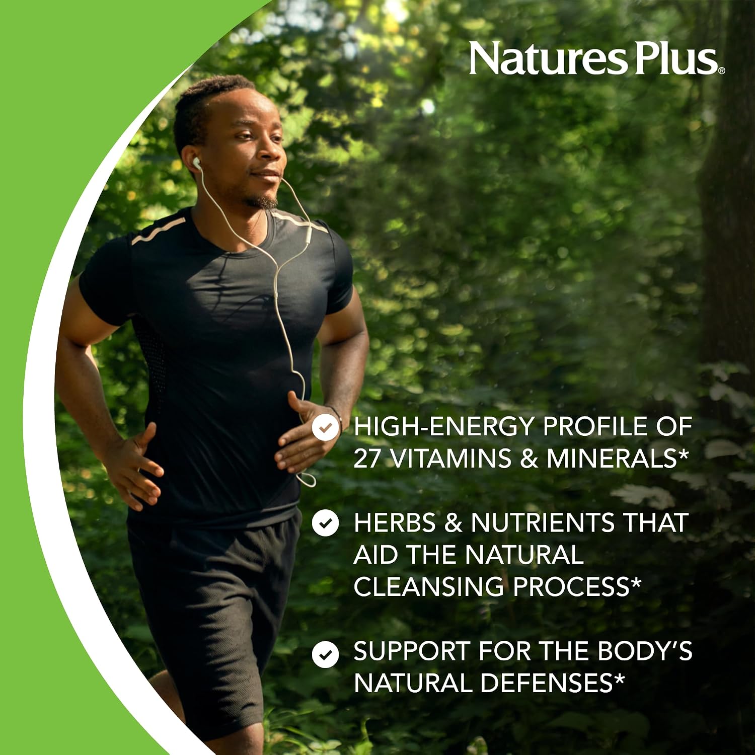 NaturesPlus Regeneration Multivitamin and Mineral Supplement with Botanical Extracts, 90 Softgels - görsel 3