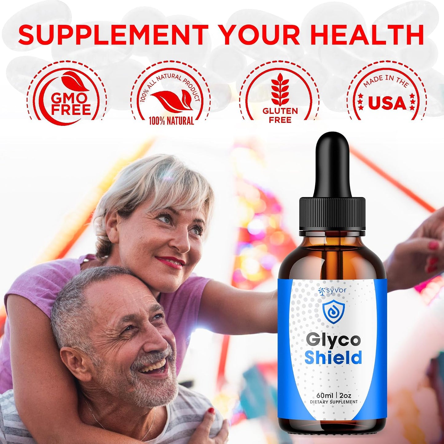 Glyco Shield Drops - Maximum Strength Liquid Supplement, 5-Pack (150 Servings) - görsel 6