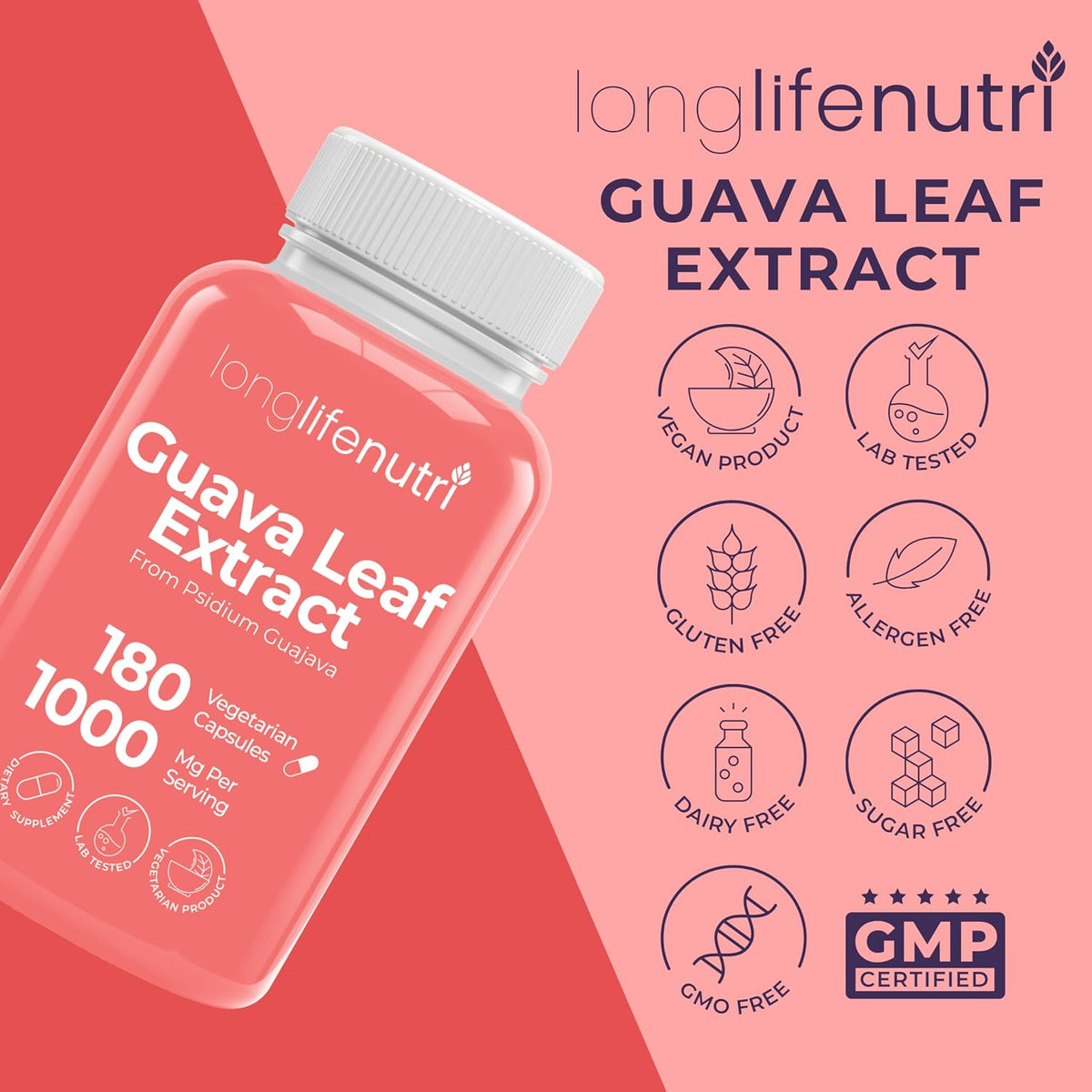 Guava Leaf Extract 1000mg – Organic – Form: Capsules are handy; make sure they're vegetarian if that's important – Image 7