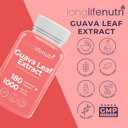Guava Leaf Extract 1000mg – Organic – Form: Capsules are handy; make sure they're vegetarian if that's important – Image 7