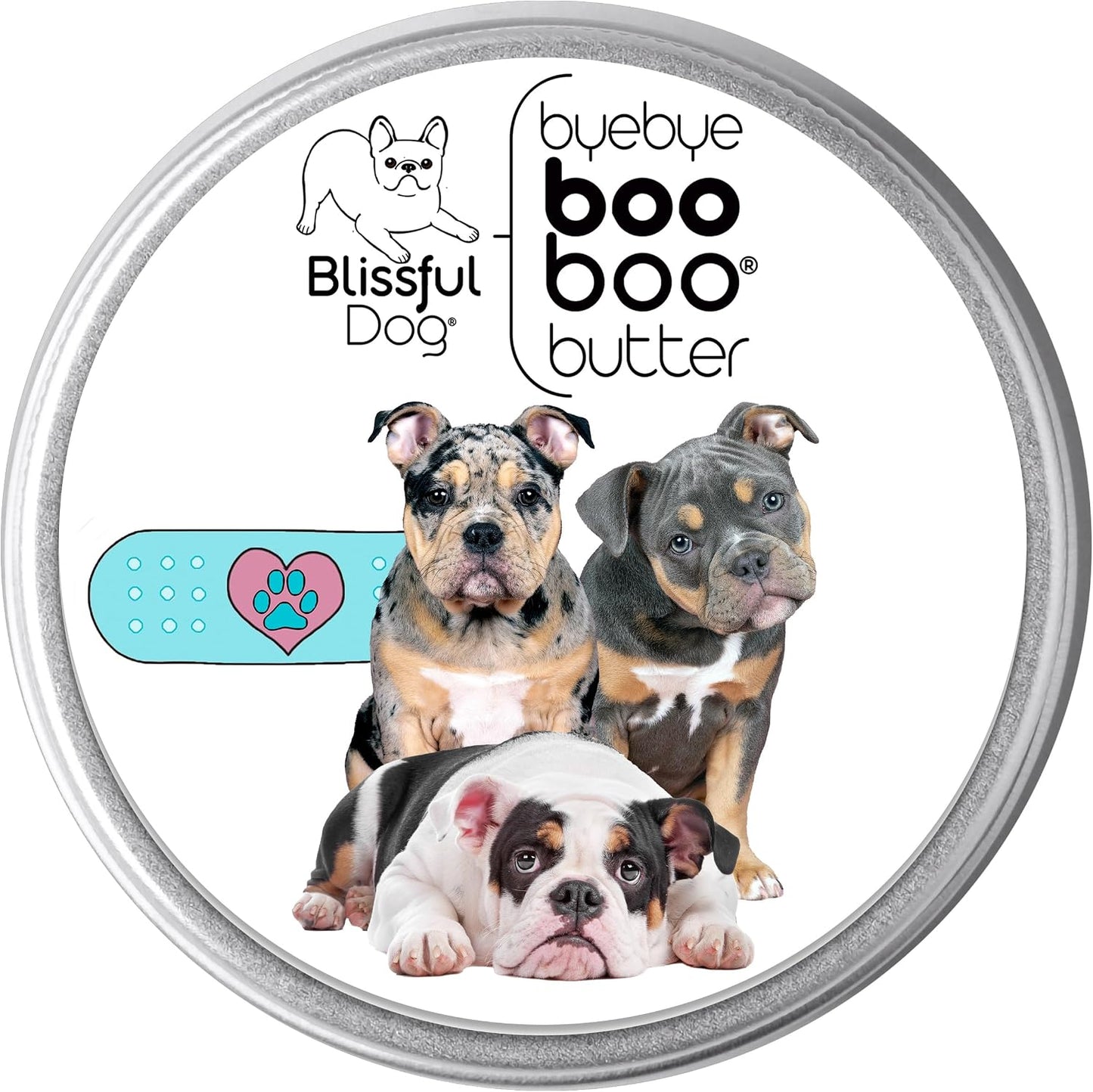 The Blissful Dog Olde English Bulldogge Boo Boo Butter - Natural Skin Balm for Dogs, 16 oz - görsel 1