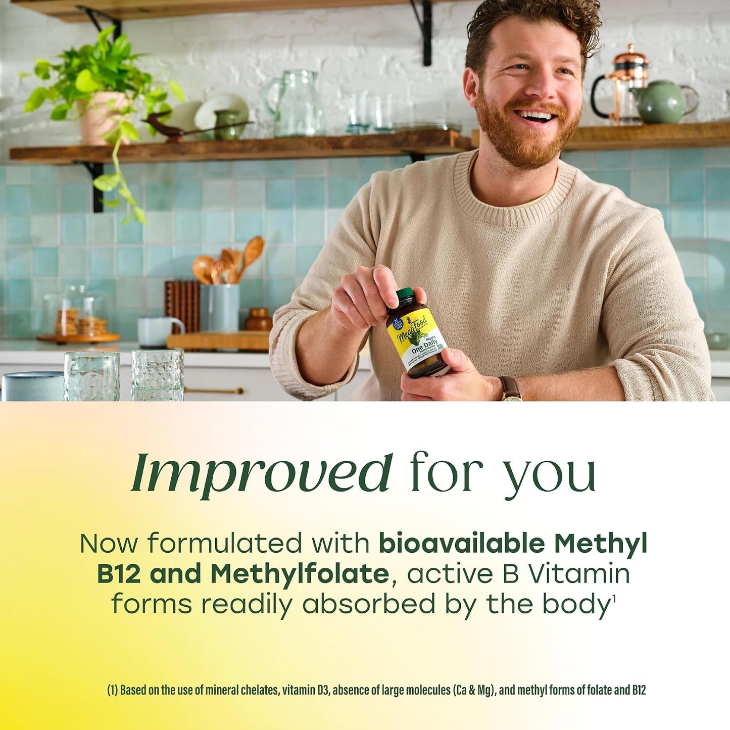 MegaFood One Daily Men's Multivitamin - 30 Tablets - görsel 6