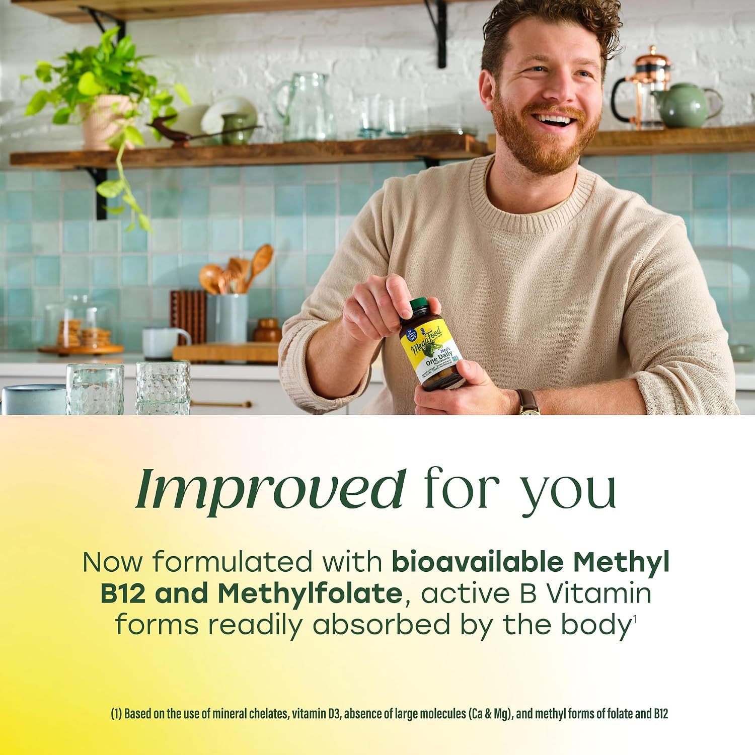 MegaFood One Daily Men's Multivitamin - 30 Tablets - görsel 6