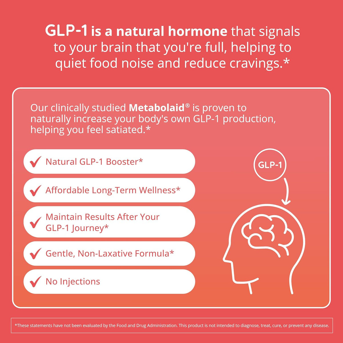 Happy Healthy Hippie GLP-1 Supplement with Metabolaid & Chromium – Appetite Suppressant for Women's – 30 Vegan Capsules – Image 2