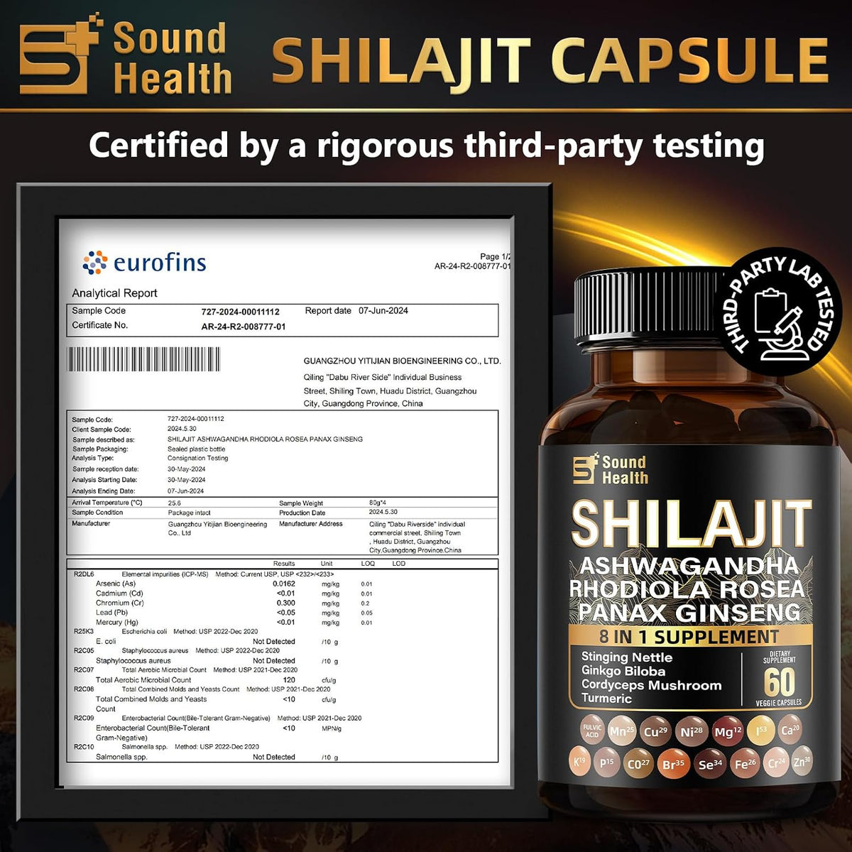 Irish Sea Moss & Shilajit Bundle – Natural – Rhodiola Rosea Root: Known for its anti-fatigue properties, it helps – Image 4