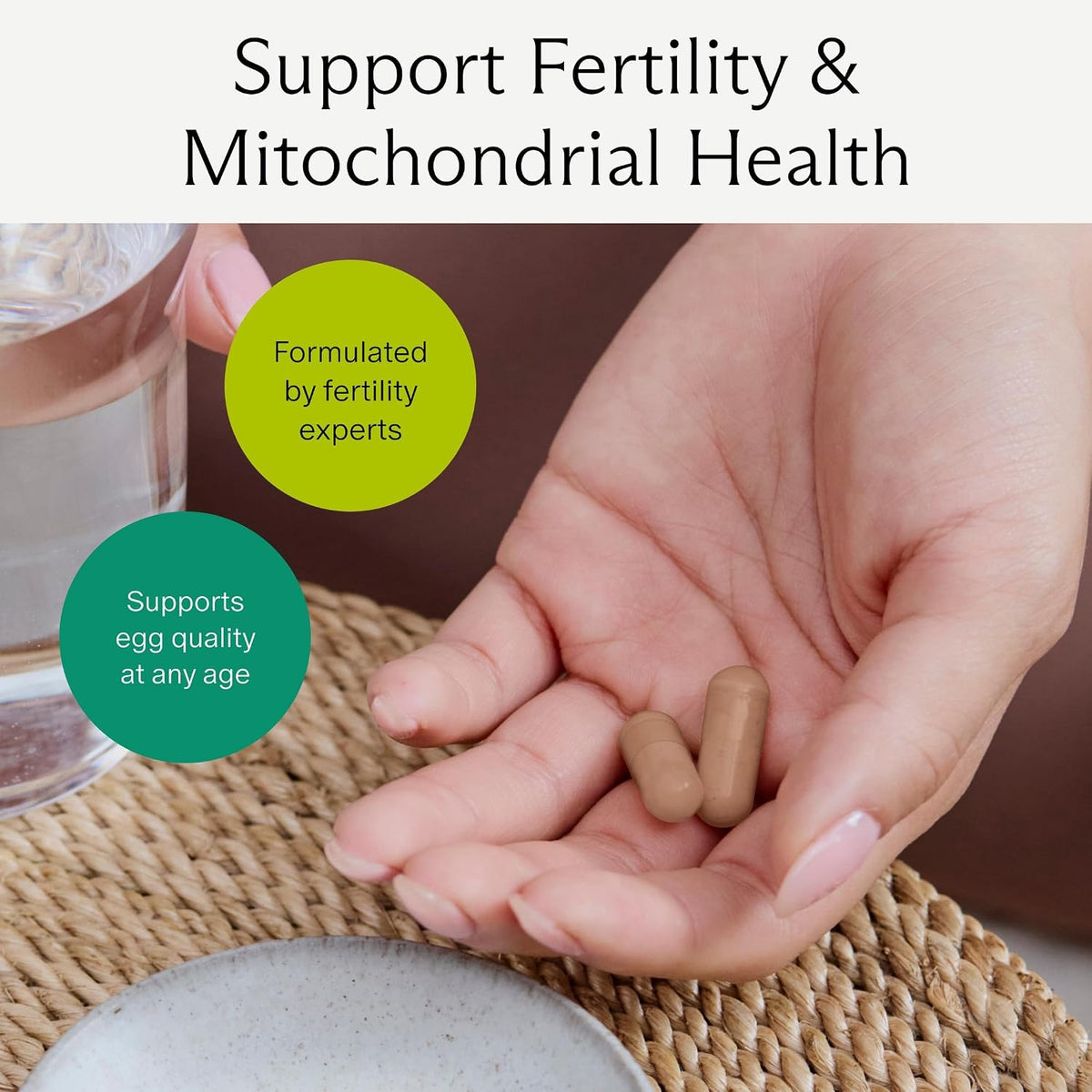 Needed. Egg Quality Support – Optimally Formulated Antioxidants for Egg Quality – Fertility Support – Women's Fertility – Image 3