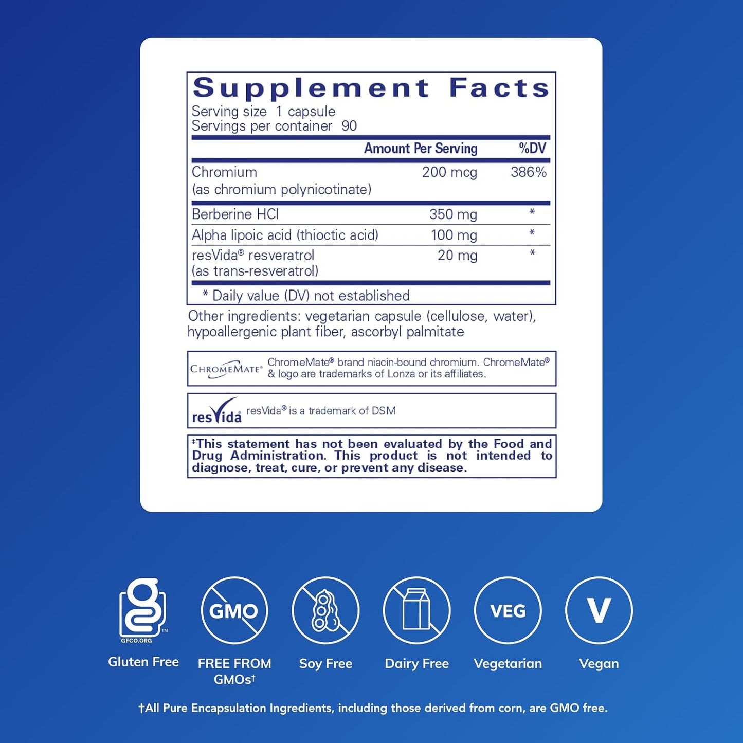Pure Encapsulations Metabolic Xtra – Carbohydrate Metabolism Support – 90 Capsules - görsel 2