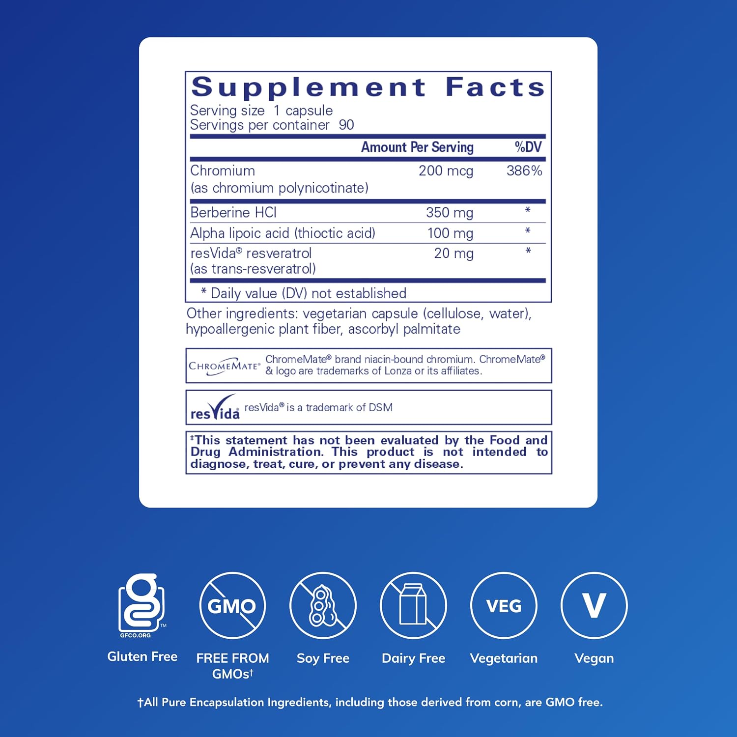 Pure Encapsulations Metabolic Xtra – Carbohydrate Metabolism Support – 90 Capsules - görsel 2