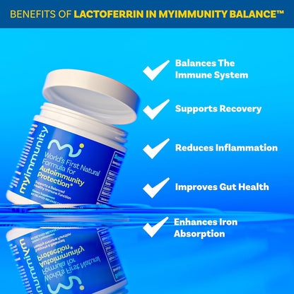 Lactoferrin Supplement 300mg – MyImmunity – Gut Health: By promoting a healthy intestinal barrier and a balanced – Image 7