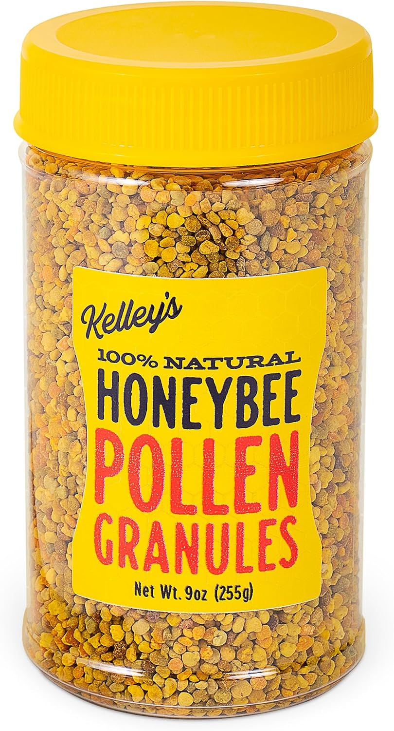 Kelley’s Bee Pollen, 255g – Raw Bee Pollen Granules - görsel 1
