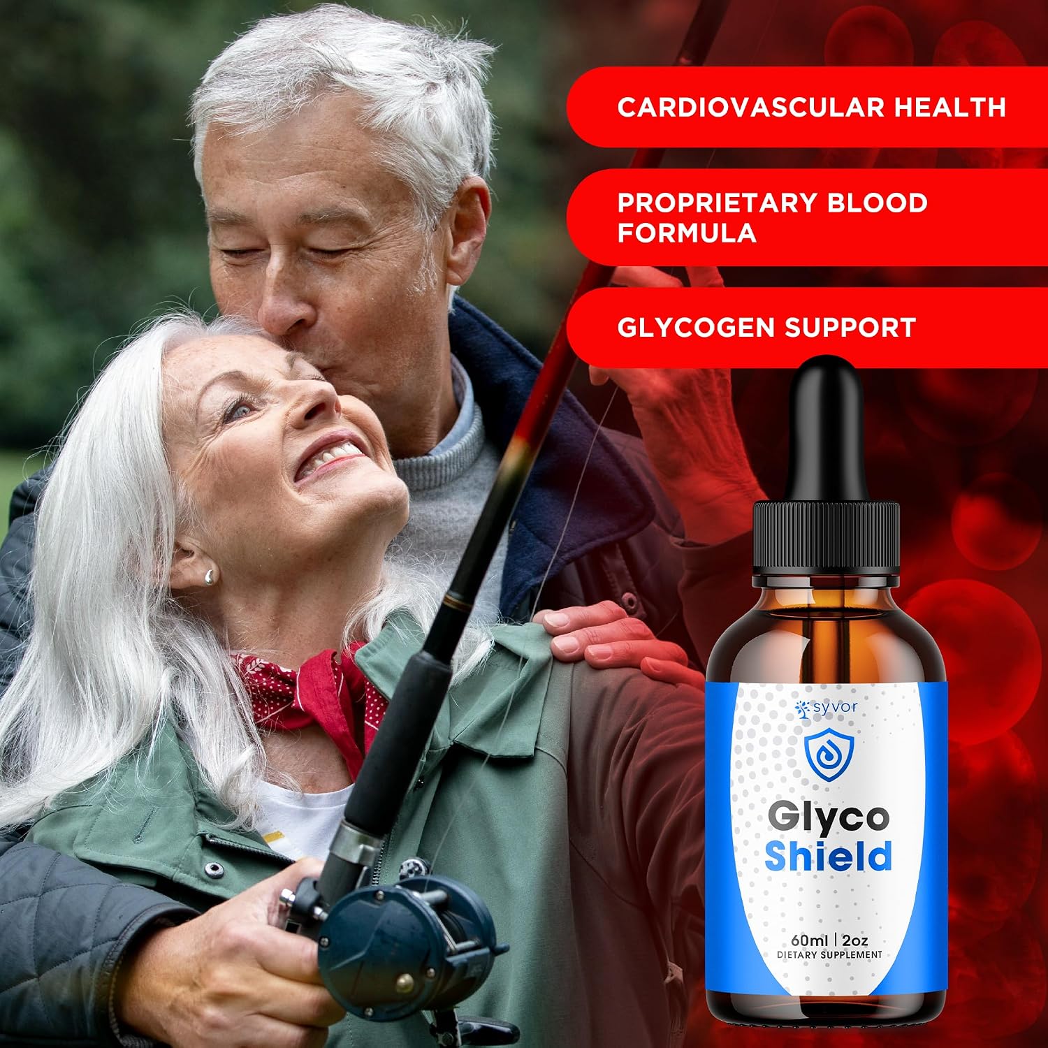 Glyco Shield Drops - Maximum Strength Liquid Supplement, 5-Pack (150 Servings) - görsel 2
