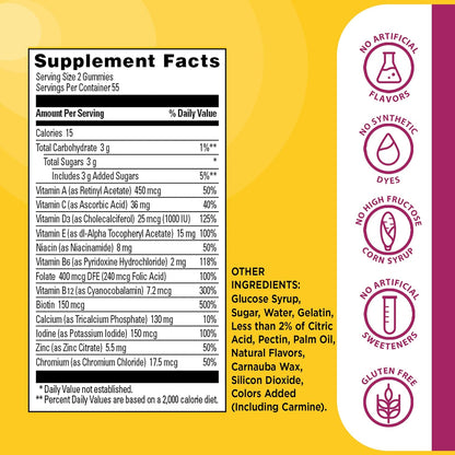 Nature Made Women's Multivitamin Gummies, 70 Gummies