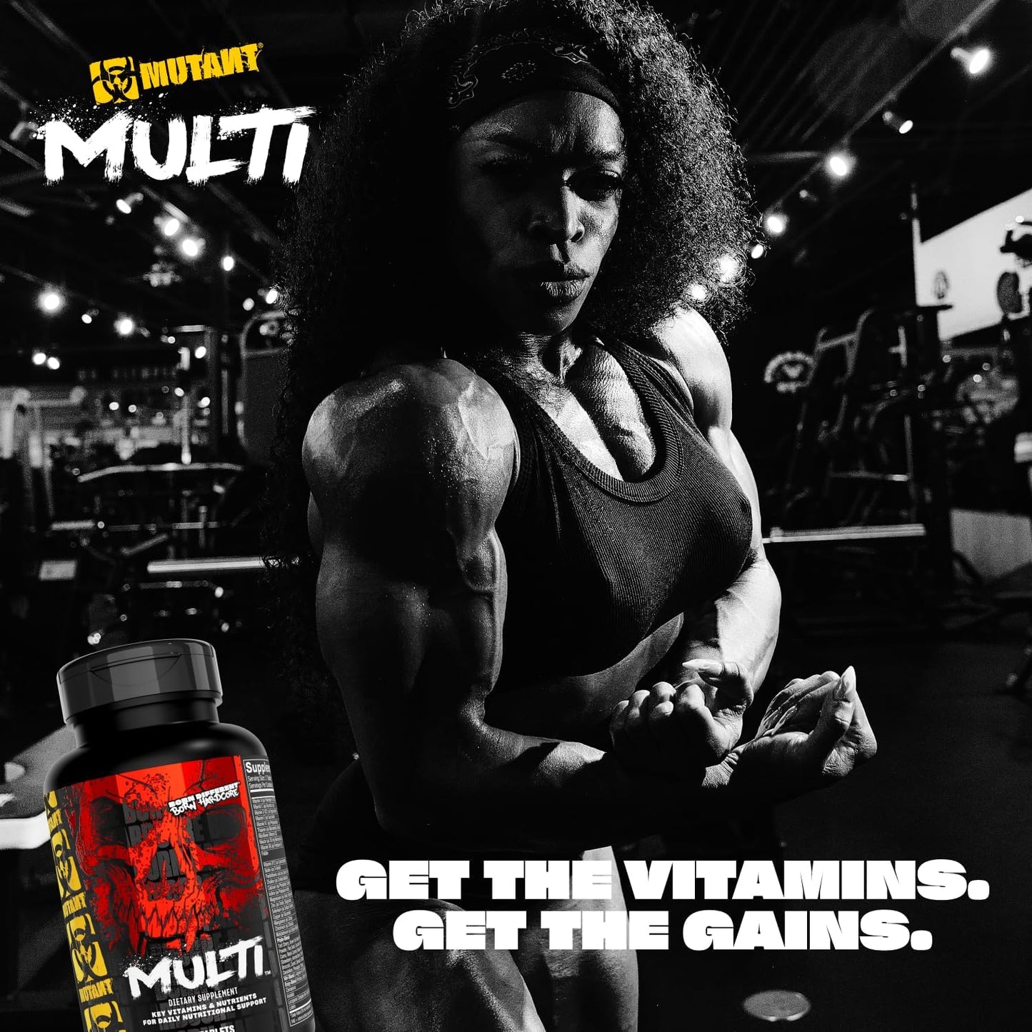 Mutant Multi - High Potency Multivitamin with 75+ Ingredients for Strength Athletes, 60 Tablets - görsel 2