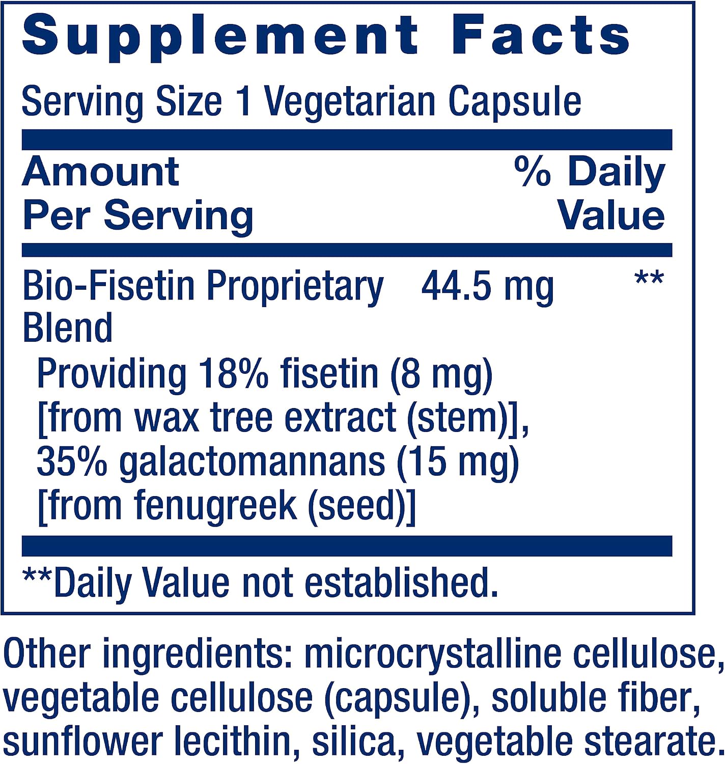 Life Extension Bio-Fisetin - 30 Vegetarian Capsules - görsel 3