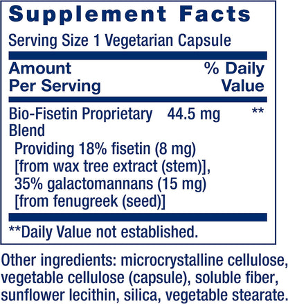 Life Extension Bio-Fisetin - 30 Vegetarian Capsules
