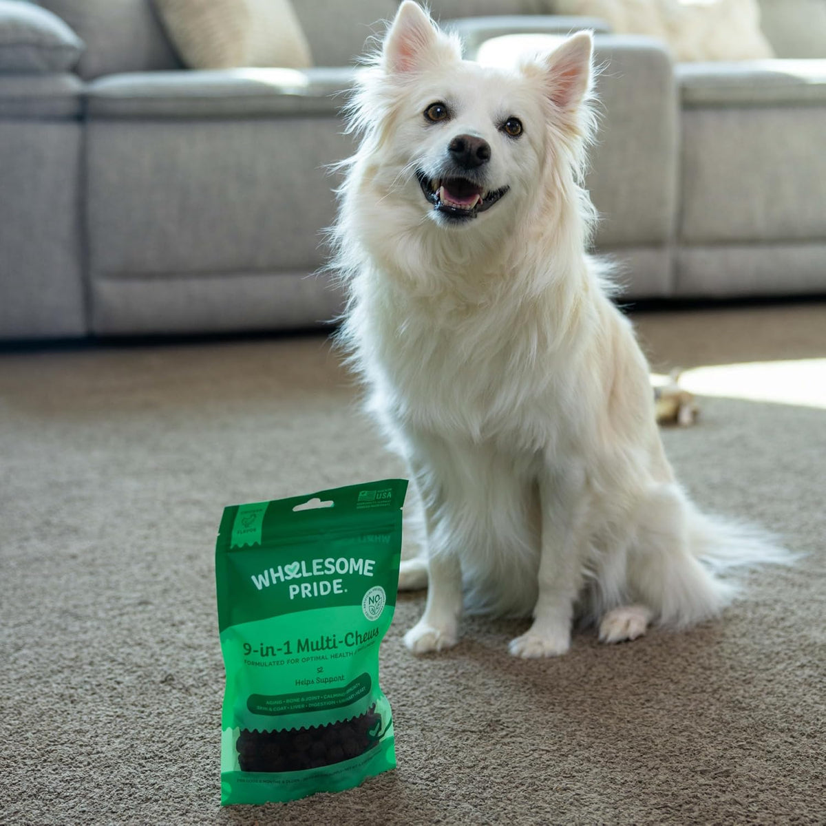 Wholesome Pride 9-in-1 Dog Multifunctional – Omega-3, 6 & 9 – Fatty acids contribute to healthy skin and a glossy – Image 6