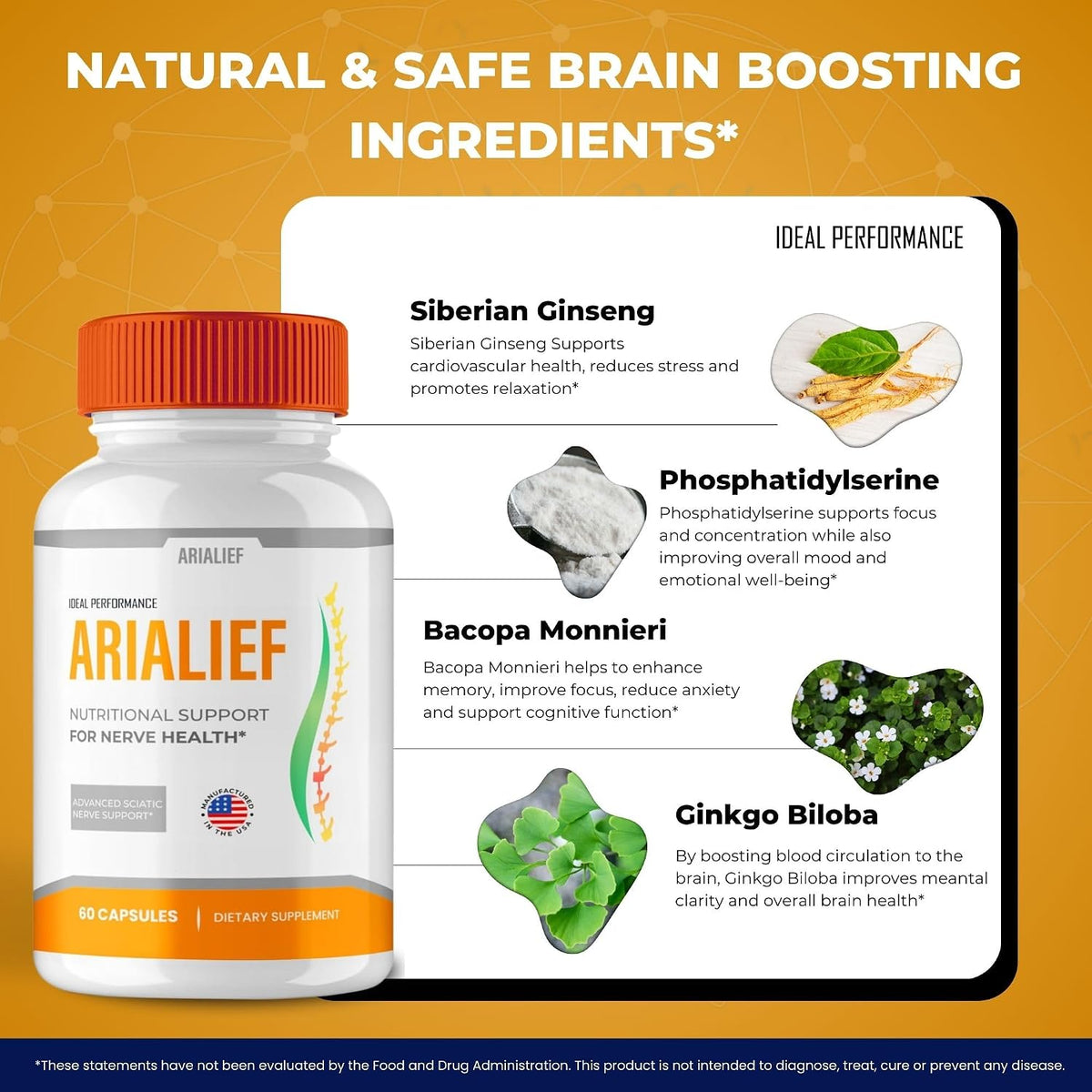 Arialief Brain Supplements for Memory and – Potency – Maximum strength formulations like Arialief deliver higher – Image 6