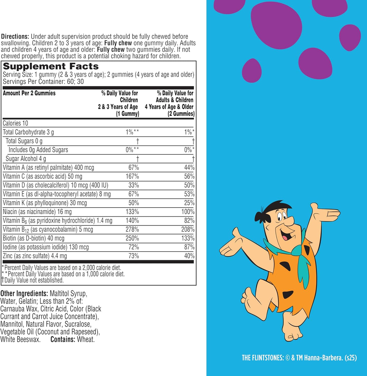 Flintstones Multivitamins for Kids, – Zinc – Essential for immune support and normal growth.* – Image 6