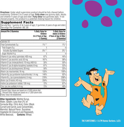 Flintstones Multivitamins for Kids, – Zinc – Essential for immune support and normal growth.* – Image 6