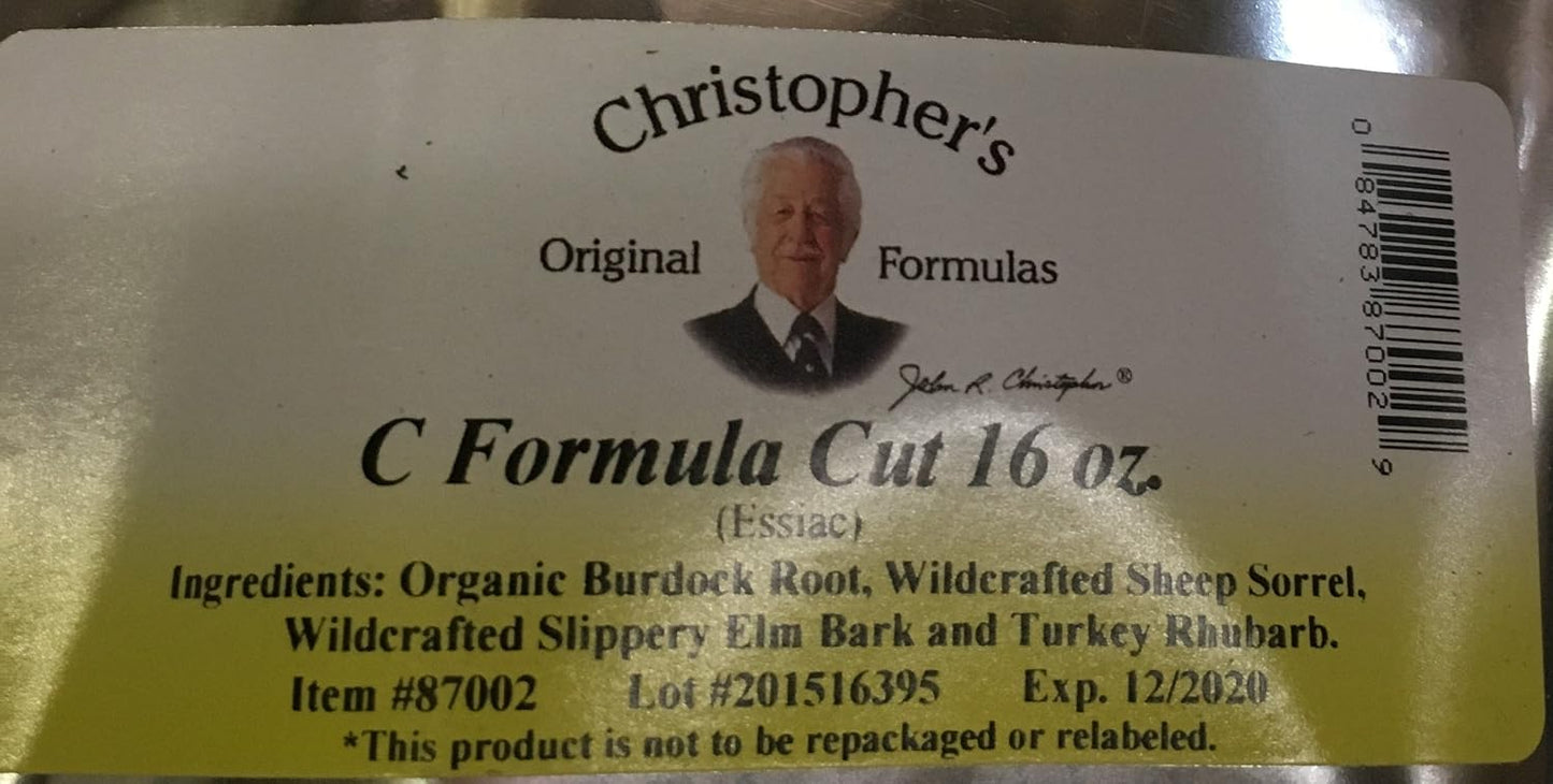 Christopher's Original Formulae Essiac-C Formula Cut, 454g - görsel 2