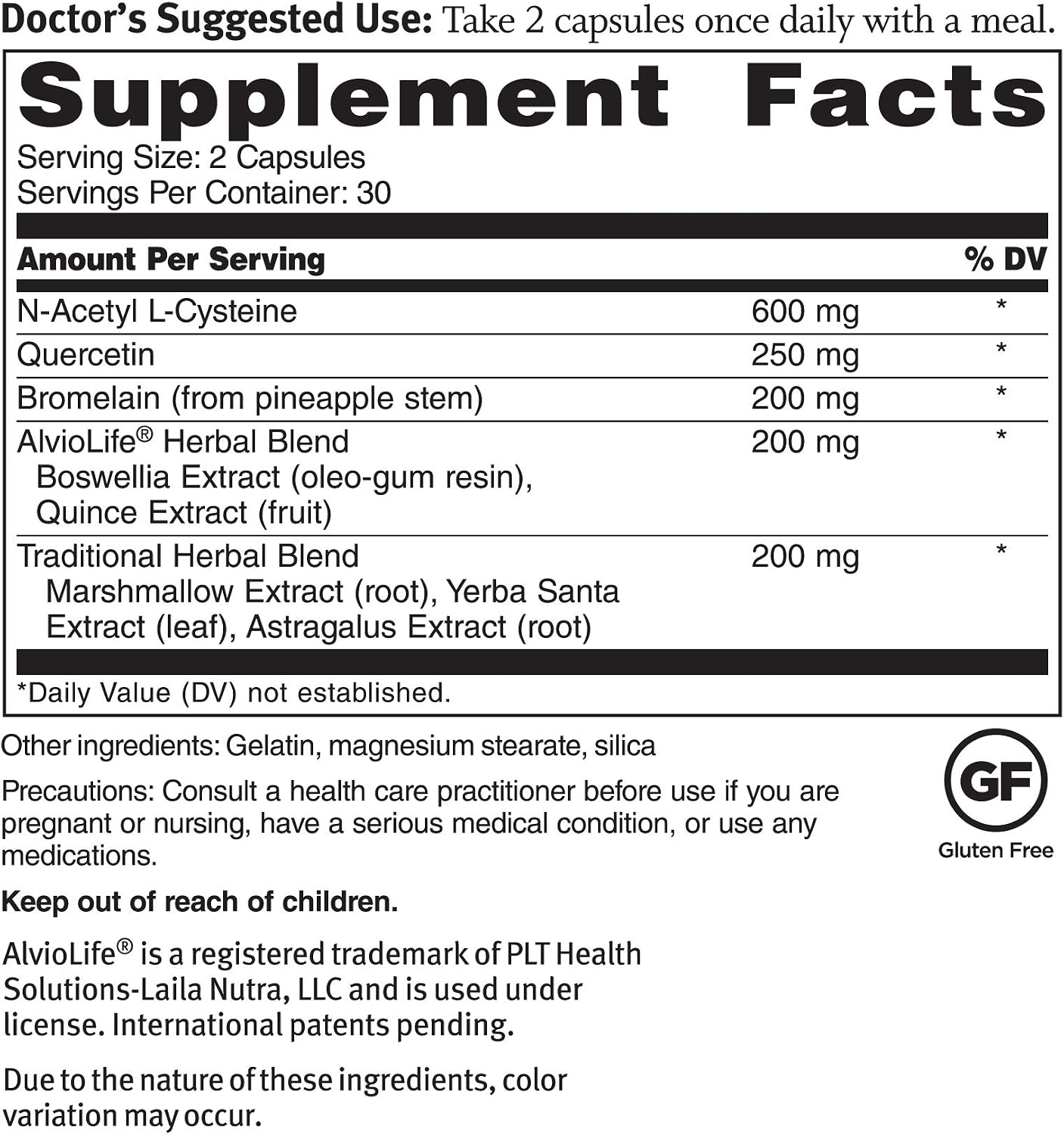 Dr. Sinatra Advanced Lung & Bronchial Support Supplement – 60 Capsules - görsel 2