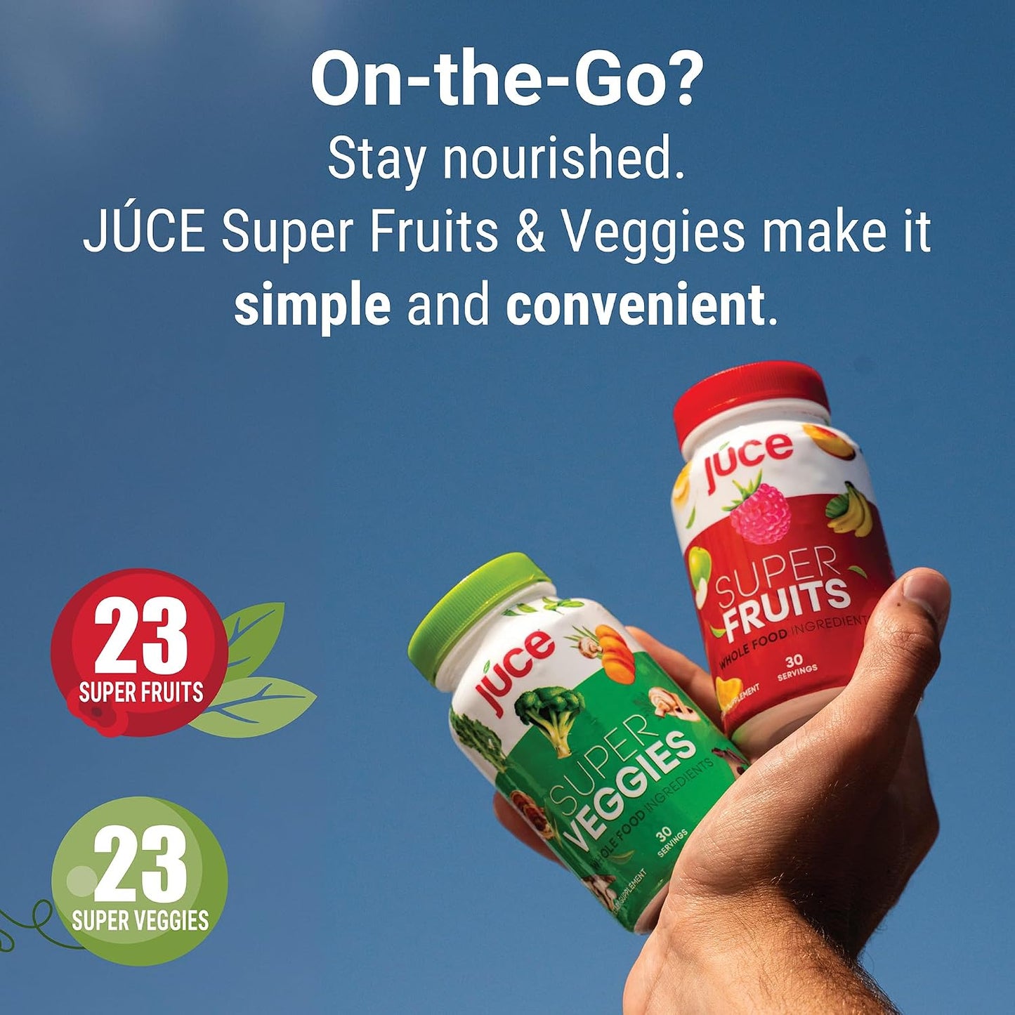 Juce Original Formula - Organic Super Fruit & Veggies Supplement - 180 Capsules - görsel 7