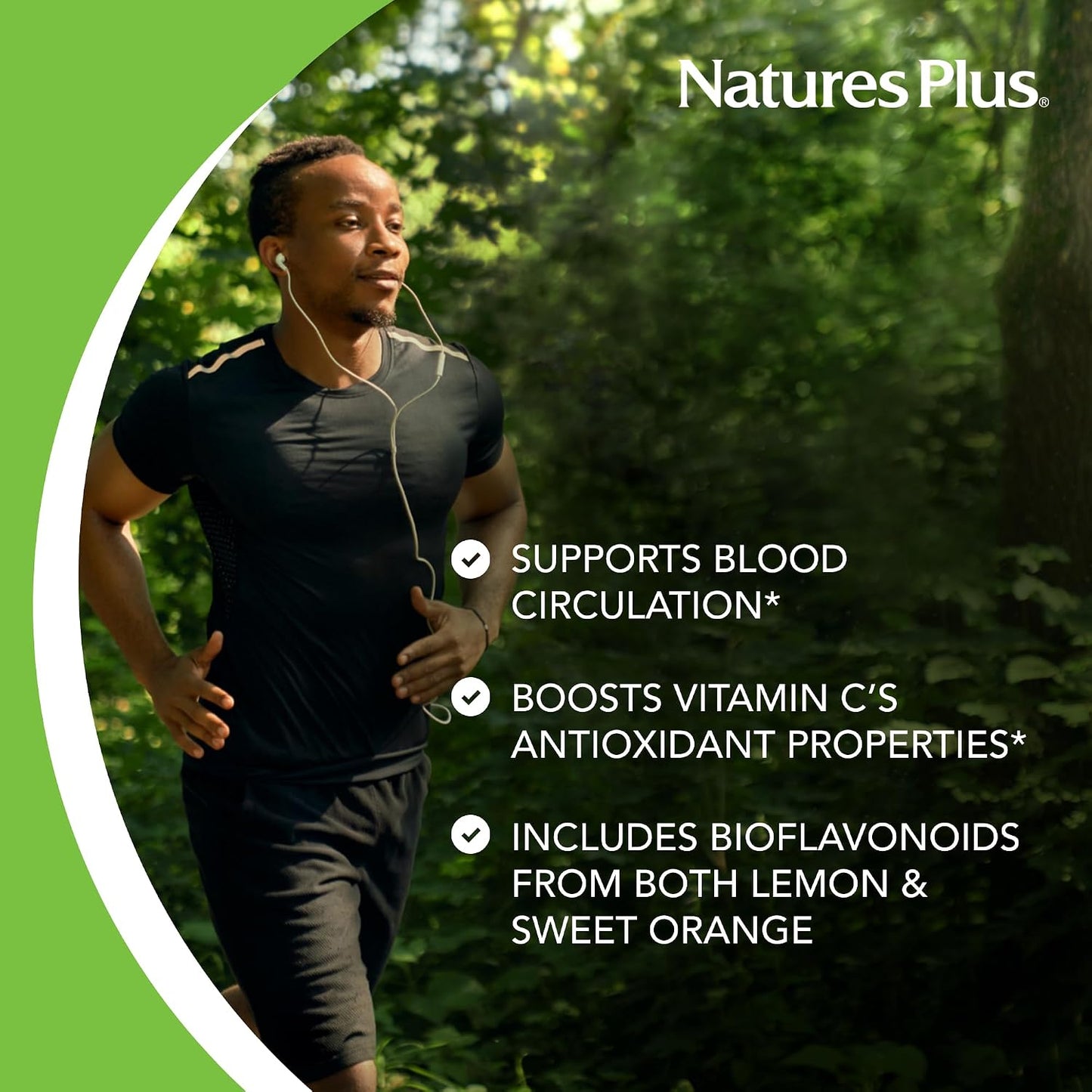 Nature's Plus Biorutin - 1000mg, 90 Tablets - Bioflavonoid & Rutin Complex - görsel 4