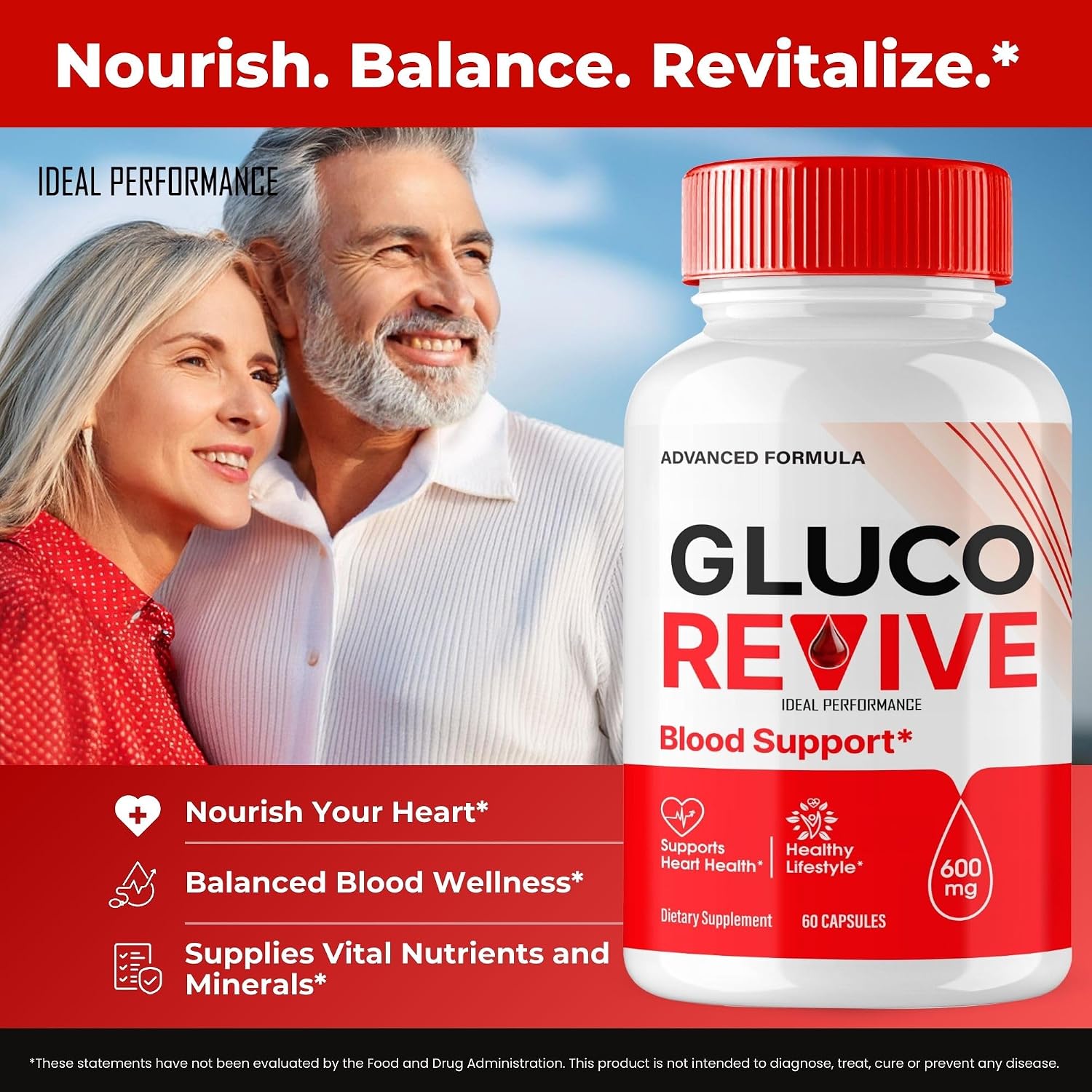 Gluco Revive Supplement Capsules - Maximum Strength All Natural Formula (3 Pack) - görsel 5